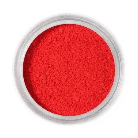 Jedlá prachová farba Fractal (Csereszney piros, Cherry Red) Čerešňová 2,5 g