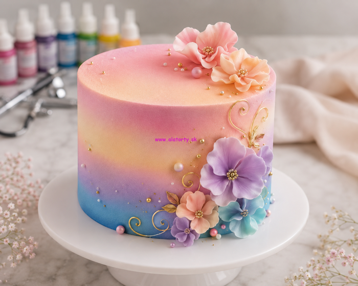 Airbrush torta