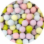  Perly obrie matné multicolor čokoládové - 500g
