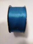 Saténová stuha 3,8 cm - 25m /  modrá