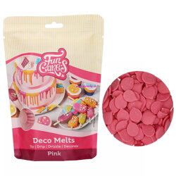 FunCakes Deco Melts - farebná čokoláda Ružová -PINK - 250g