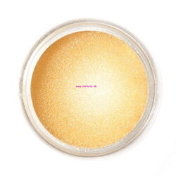 Jedlá prachová perleťová farba Fractal (Golden Shine) 3,5 g Zlatý lesk