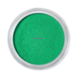 Jedlá prachová farba Fractal (Borostyán zöld, Ivy Green) Listovo zelená 1,5 g