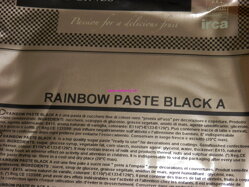 Rainbow paste black - čierna 1 kg