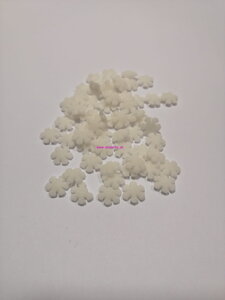 Cukrové vločky biele FL254628-1 - 50g