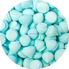 Cukrové pusinky modré - 50g 