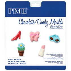 PME - plastová forma na čokoládu - dievčenský svet