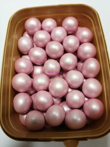 Perly obrie ružové čokoládové - 500g
