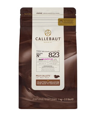 Callebaut mliečna čokoláda 33,6 % 1kg 