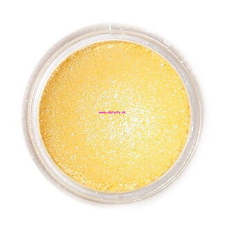 Jedlá prachová perleťová farba Fractal (Szikrázó sárga) Sparkling Yellow 2 g Iskrivá žltá