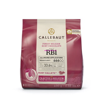 Callebaut čokoláda Ruby - 400g