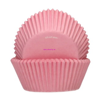FunCakes košíčky na muffiny 48ks - bl.ružové 