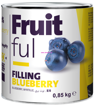 FruitFul čučoriedka 0,85kg - ovocná náplň
