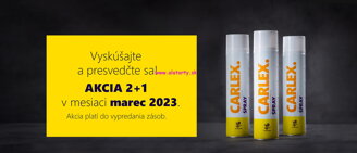 Carlex Sprej 600ml 2 + 1 zadarmo