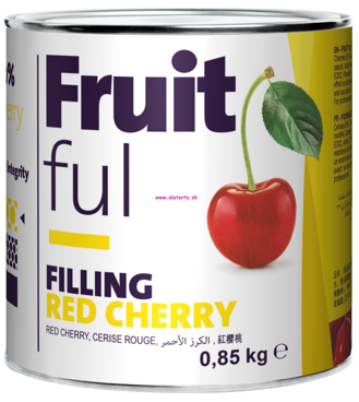 FruitFul čerešňa 0,85kg - ovocná náplň 