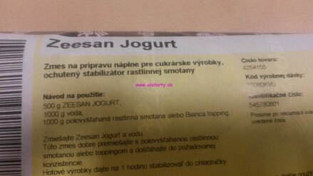 Zeesan jogurt 0,5 kg