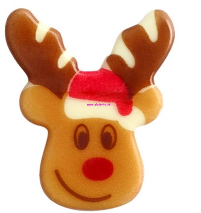Čok.  Rudolph Reindeer - Sob 10ks ( 33744) Čok.  Rudolph Reindeer - Sob 10ks ( 33744)