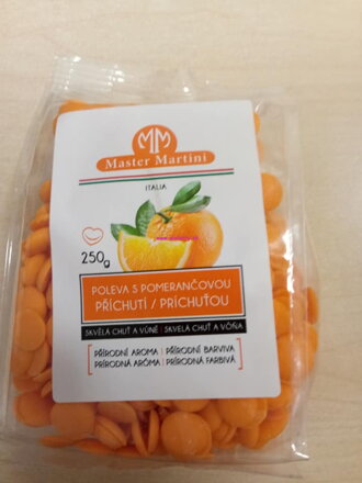 Master Martini Pomarančová poleva (250 g)