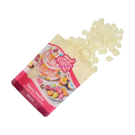 FunCakes Deco Melts -  čokoláda - biela  - White - 1 kg