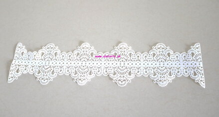 Dekoračná cukrová čipka č.8