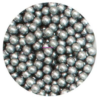 D. strieborné cukrové perly  ⌀ 4 mm  -  50 g 