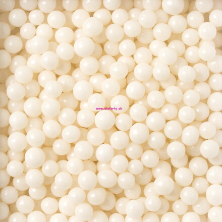 D. Maxi perličky zo žiarivo bieleho cukru 50g
