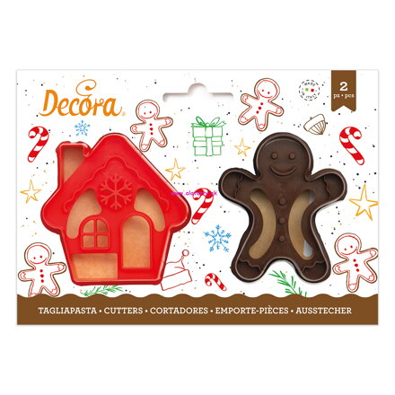 Decora vykrajovačky perník a domček 