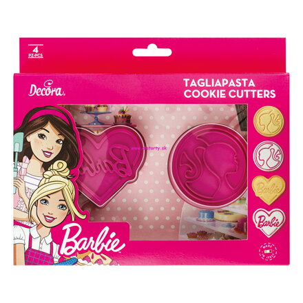 Decora vykrajovačky Barbie 