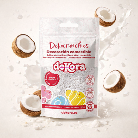 Bezlepková cukrová posýpka- Kokosová príchuť (100g)