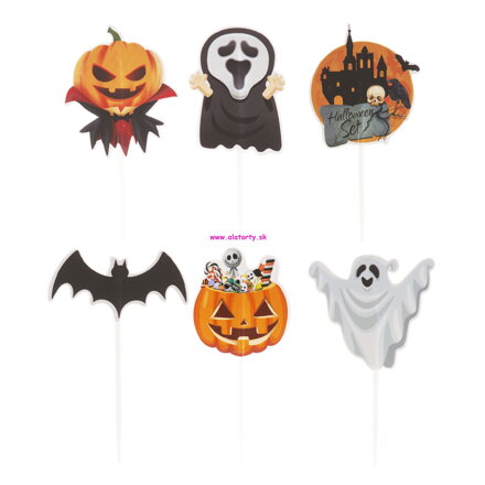 Dekora papierová dekorácia - Happy Halloween - 30ks