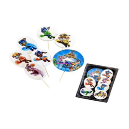 Cukrová dekorácia - Paw Patrol Super Paws