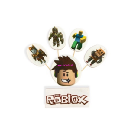 Cukrová dekorácia - Róblox