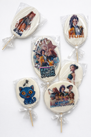 Cukrové dekorácia Demon Hunters set