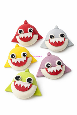 Cukrová dekorácia Baby Shark 