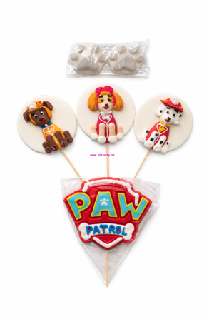 Cukrová dekorácia Paw Patrol Dievča 