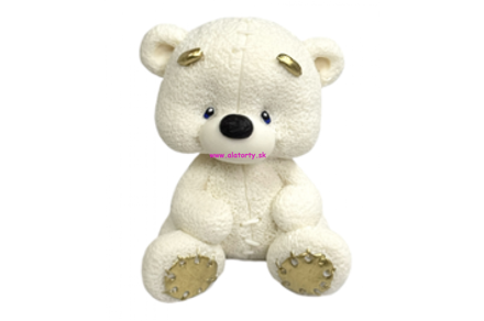 Čokoládový medvedík Teddy so zlatými labkami