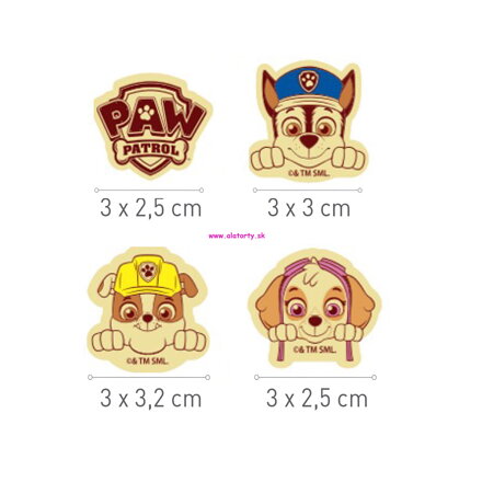 Čokoládový set Paw Patrol 8ks
