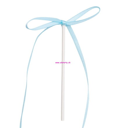 PME Ozdoba na tortu s mašľou- modrá(8 kusov) PME Ozdoba na tortu s mašľou- modrá(8 kusov)