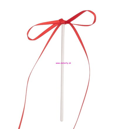 PME Ozdoba na tortu s mašľou- červená(8 kusov) PME Ozdoba na tortu s mašľou- červená(8 kusov)