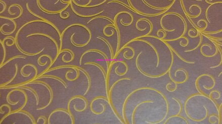 Chokotransfer 40 x 25 cm  Arabesques scintillan 