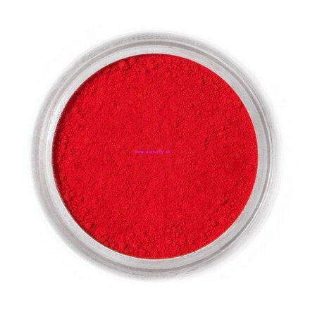 Jedlá prachová farba Fractal (Égö piros, Burning Red) Červená 1,5 g