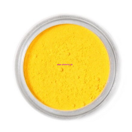 Jedlá prachová farba Fractal ( Canary Yellow) Kanárikovo žltá 2,5 g