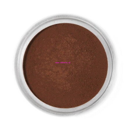 Jedlá prachová farba Fractal ( Dark Chocolate) Tmavá čokoláda 1,5 g