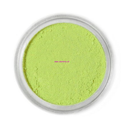 Dekoratívna prachová farba Fractal (Zsenge zöld, Fresh Green) Svetlo zelená 2,5 g