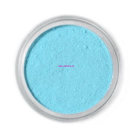 Jedlá  prachová farba Fractal ( Robin Egg Blue) Azrovo modrá 5,5 g