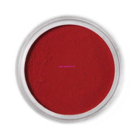 Jedlá prachová farba Fractal ( Rust Red) Rezavá 1,5 g