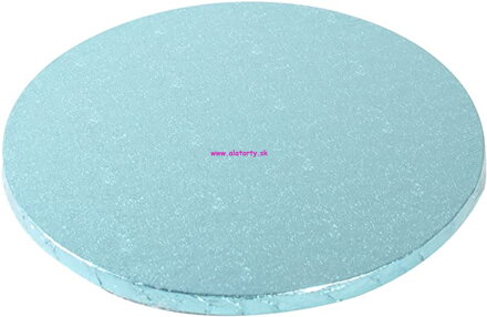 FunCakes - podnos bl. modrý  priemer 35,5cm  hrubý 1,2cm