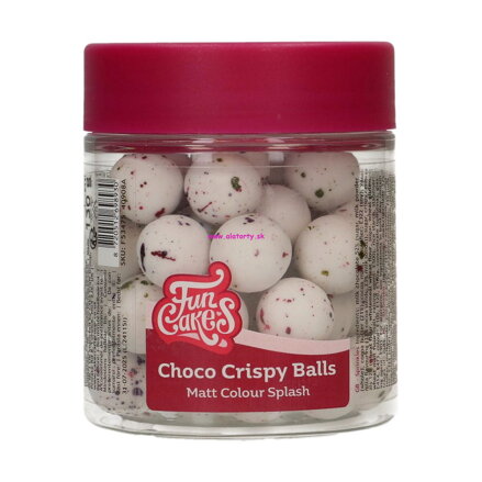 FunCakes Choco chrumkavé guličky -  Matt Color Splash 130g