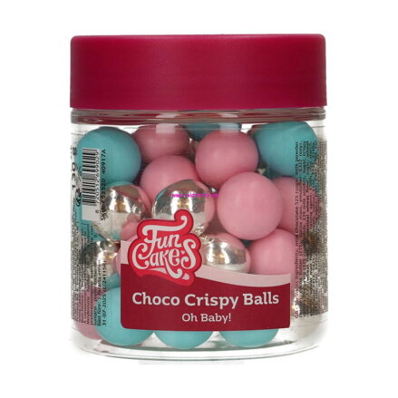 FunCakes Čoko chrumkavé guličky -  OH BABY 130 g