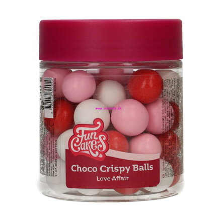 FunCakes Čoko chrumkavé guličky – Love Affair 130 g